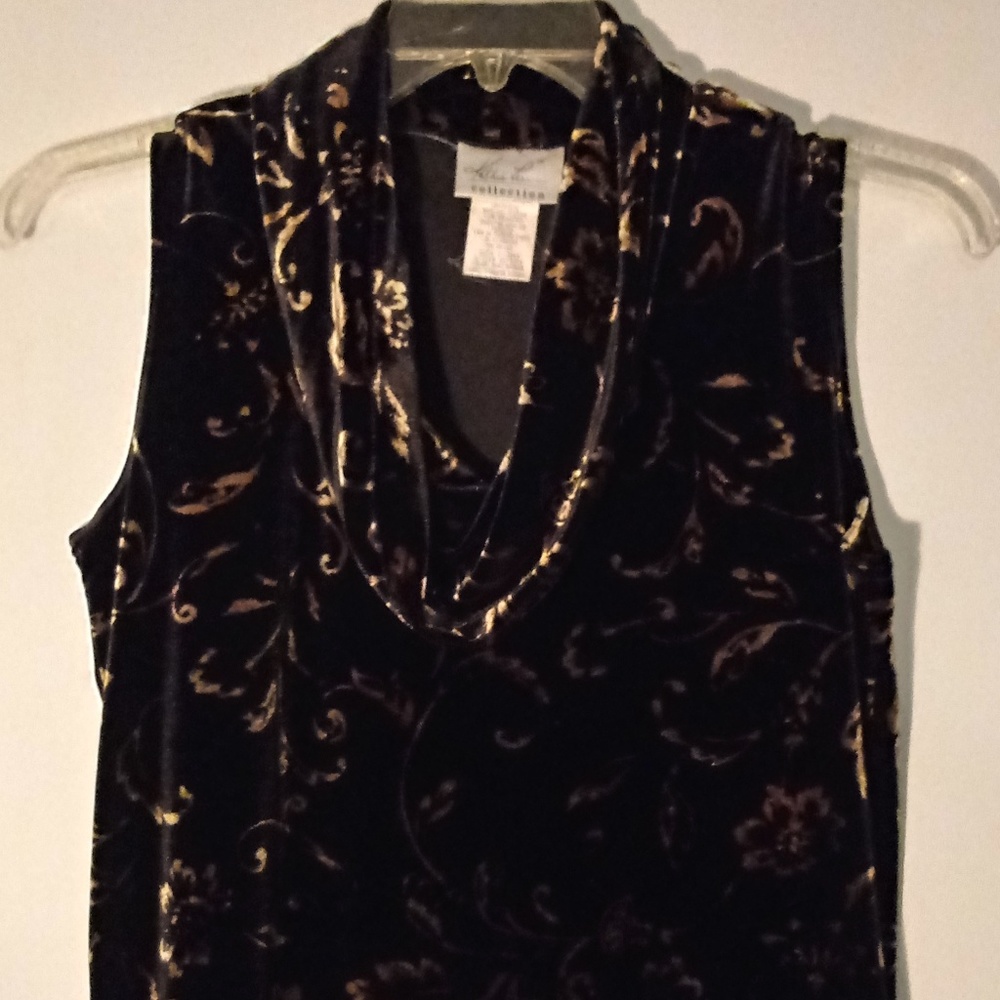 Velvet blouse